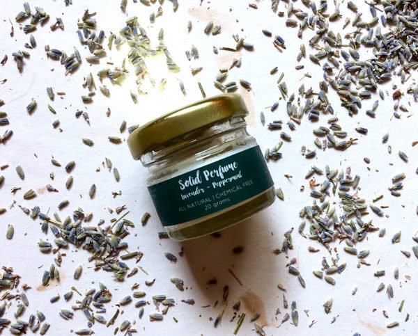 Natutal Lavender Peppermint Solid Perfume