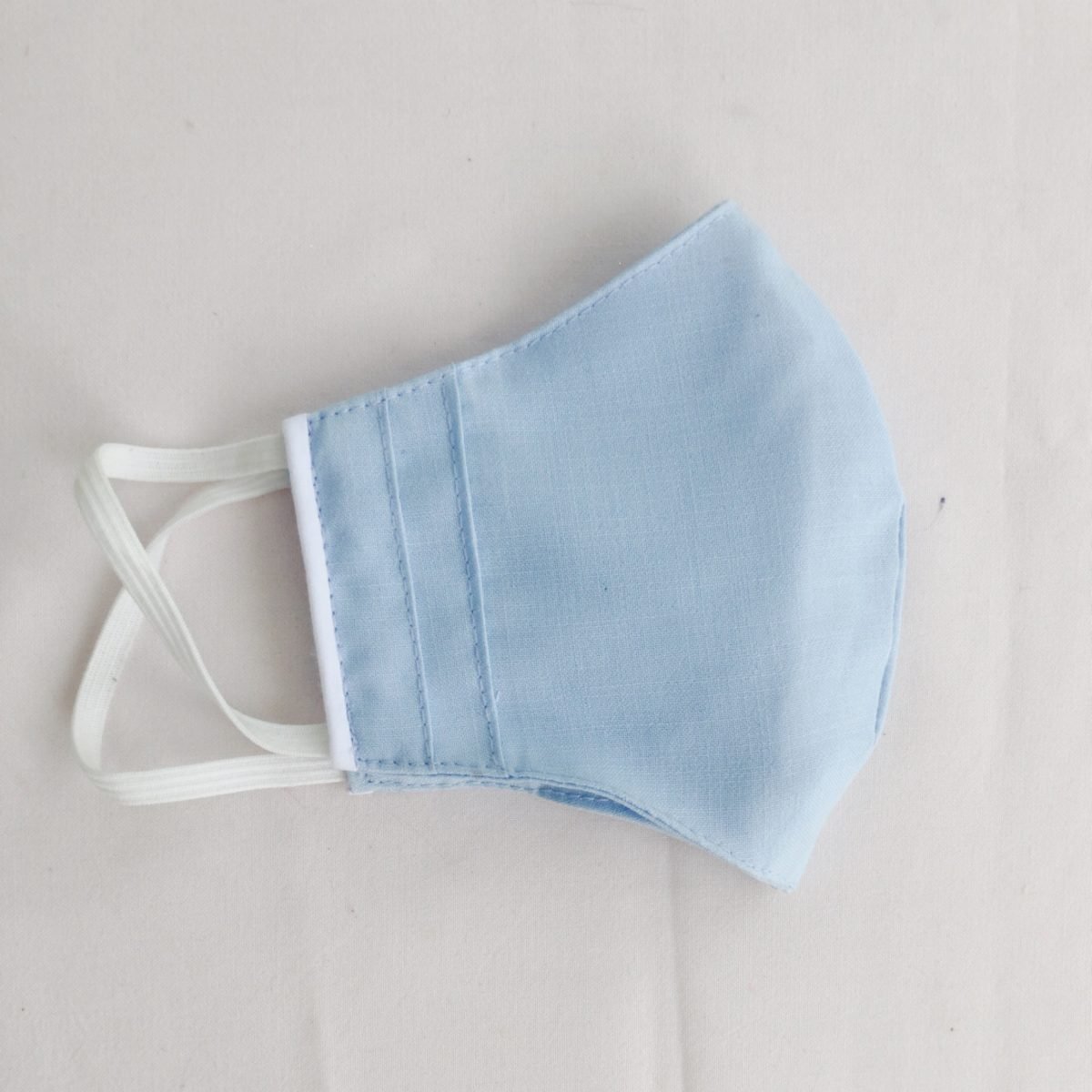 Face Masks - Double Pleated - Powder Blue