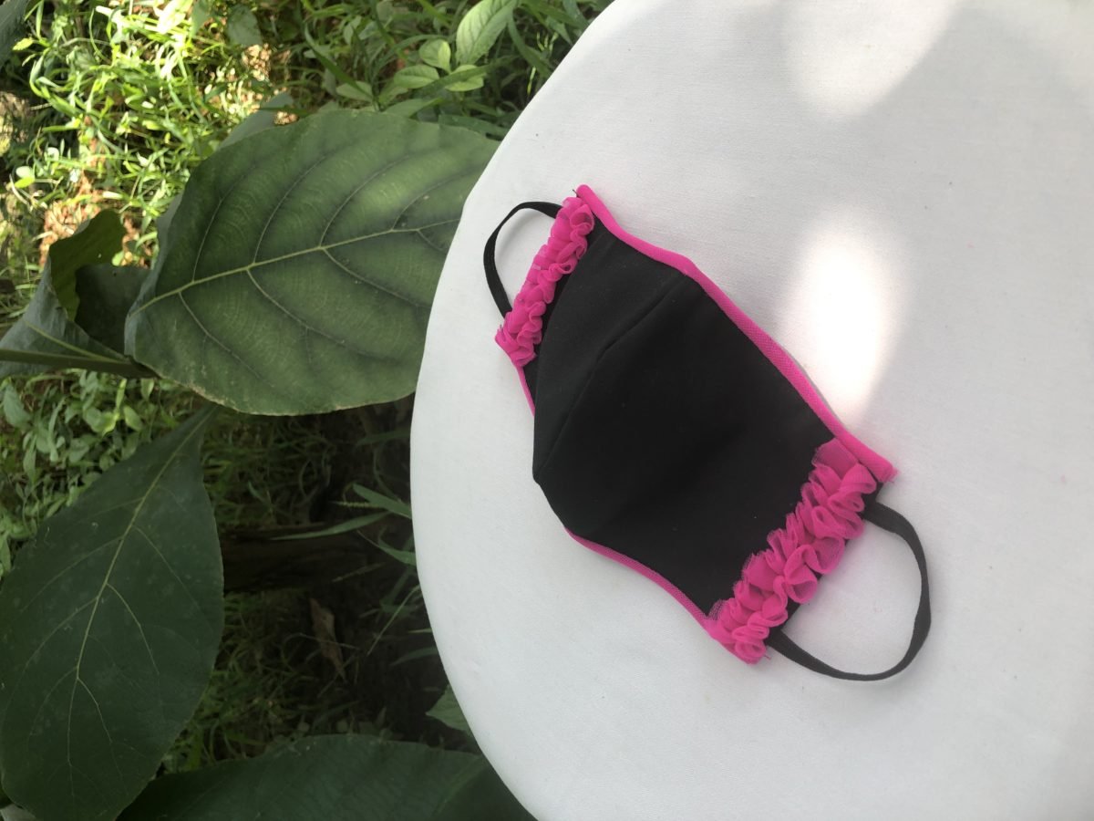 Face Mask – Single Rufflled