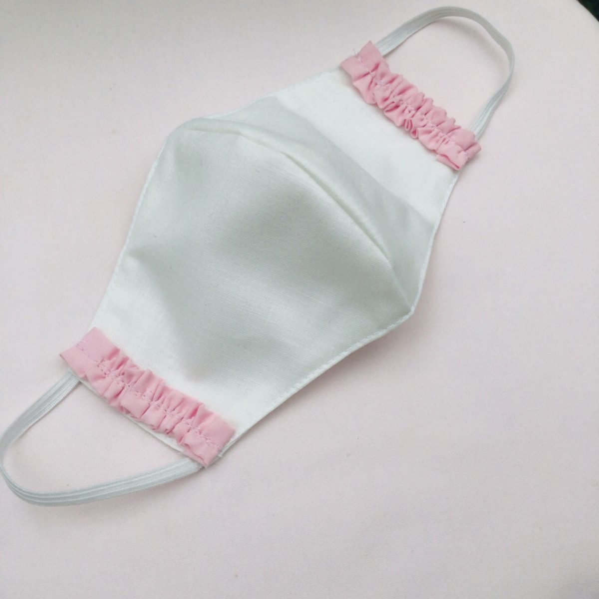 Face Mask – Single Rufflled